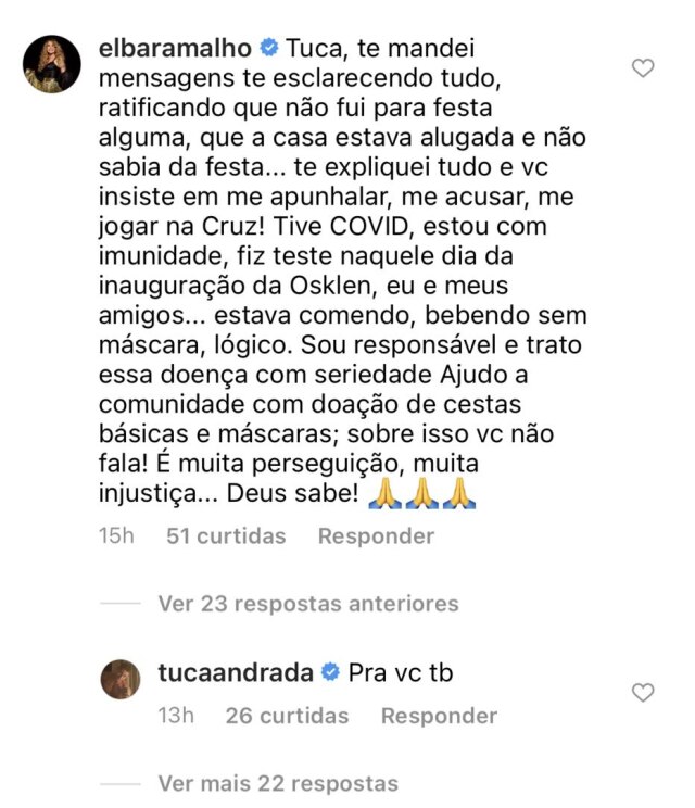 Instagram/@tucaandrada Perfil de Tuca Andrada no Instagram