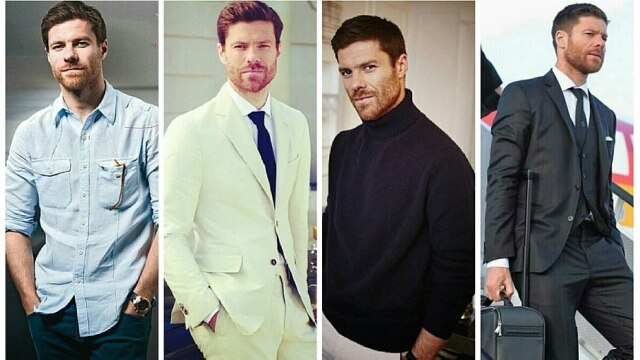 Reprodução Instagram O espanhol Xabi Alonso alia o sex-appeal de sua barba ruiva a um estilo casual chique.