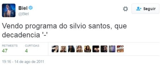 Reprodução/Morri de Sunga Branca Mesmo depois de falar mal de Silvio Santos...