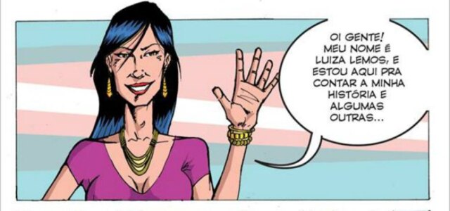 Reprodução/Facebook/Transistorizada Luiza Lemos conta sua transição de gênero e fala do universo trans com viés otimista e muito humor em suas histórias em quadrinhos.