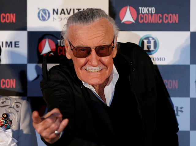 REUTERS/Issei Kato Stan Lee, grande criador de heróis da Marvel.