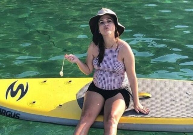 Instagram/@tatawerneck A apresentadora Tatá Werneck.