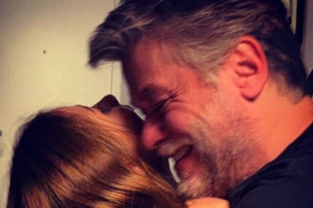Instagram/@fabioassuncaooficial O ator Fábio Assunção e a filha Ella, de oito anos.