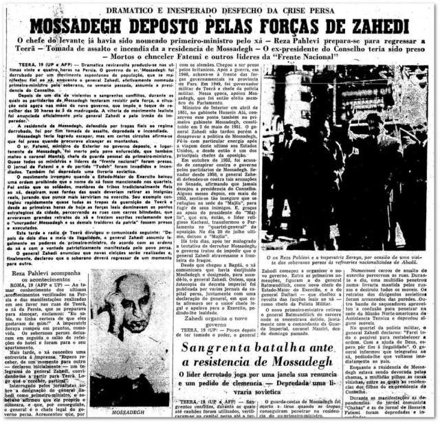 Acervo/Estadão O Estado de S.Paulo - 17/01/1953Clique aqui para ver página ampliada