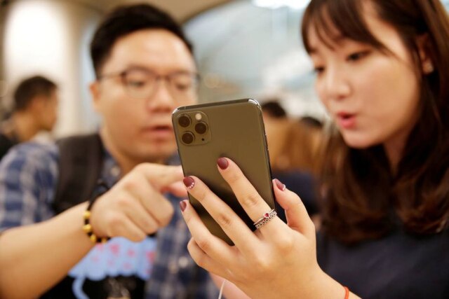 Jason Lee / Reuters O iPhone é um dos produtos mais conhecidos da empresa Apple