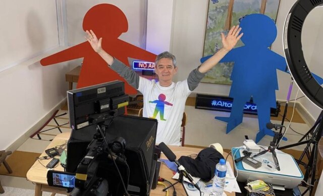 Instagram/@serginhogroisman O apresentador do 'Altas Horas', Serginho Groisman