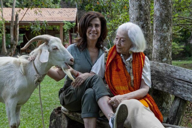 Globo / João Faissal A relação entre mãe e filha, tanto na vida real quanto na ficção, é destacada por Fernanda Montenegro e Fernanda Torres ao falar sobre o especial