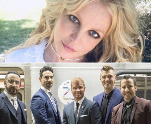 Instagram/@britneyspears/@backstreetboys Britney Spears e Backstreet Boys lançam música juntos