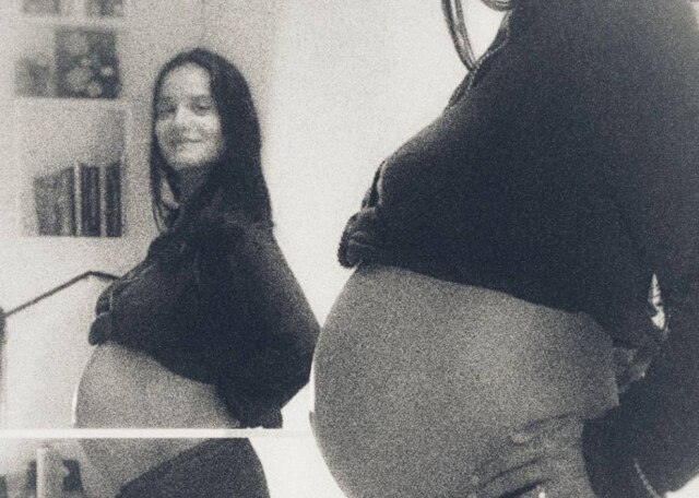Instagram/@fabioassuncaooficial Ana Verena, esposa do ator Fábio Assunção, que deu à luz Alana