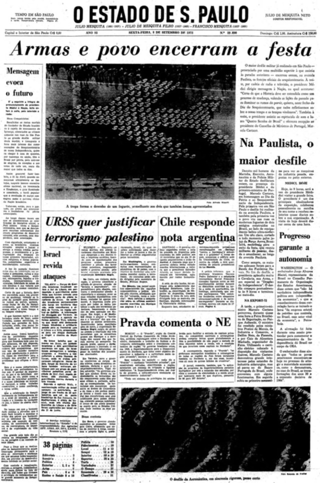 Acervo/Estadão > Estadão - 08/9/1972