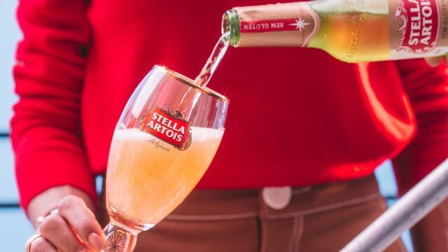 Stella Artois Sem Glúten foi lançada no mercado em 2020.