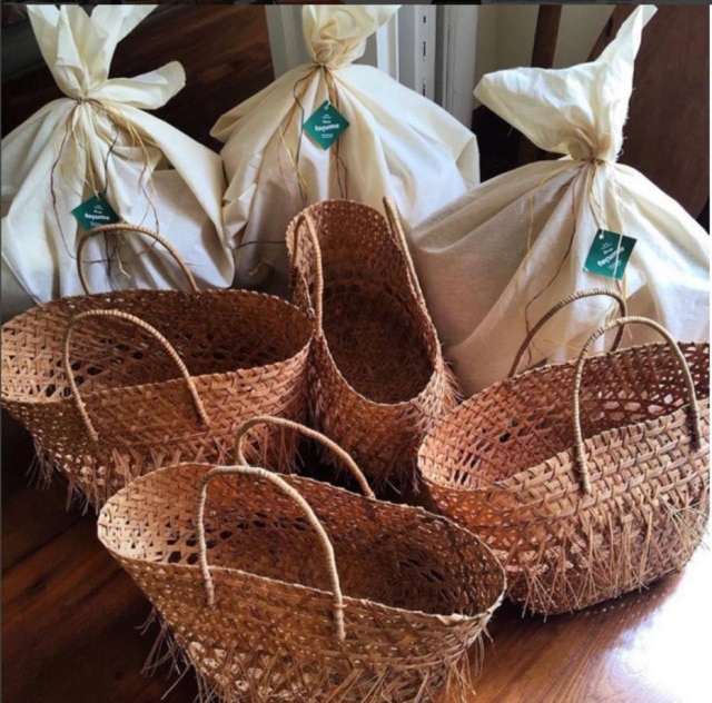 Reprodução Criadas por artesãs de uma comunidade ribeirinha da Amazônia, as bolsas Paricá são feitas de cipó