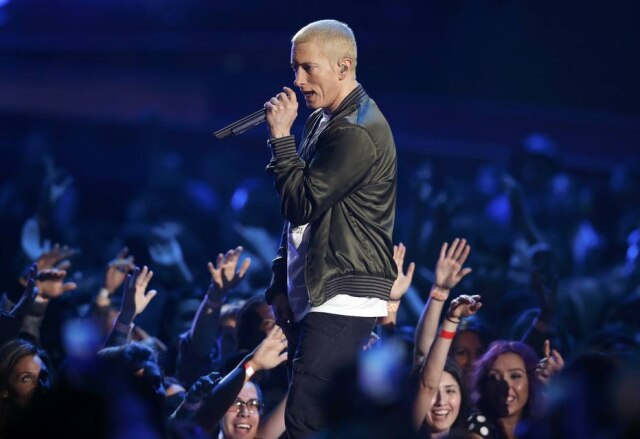 Lucy Nicholson/Reuters A nova palavra do dicionário 'Oxford' é o título da música 'Stan' do rapper Eminem