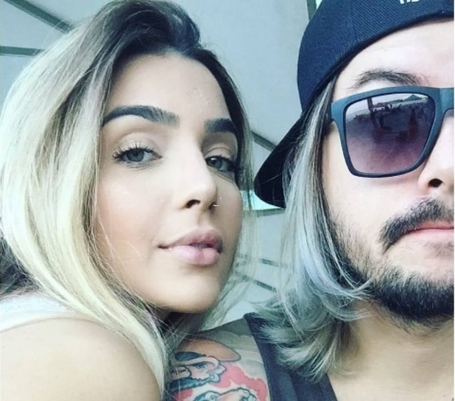 Instagram / @pelanza O cantor Pe Lanza e sua namorada, Gabriela Merjan