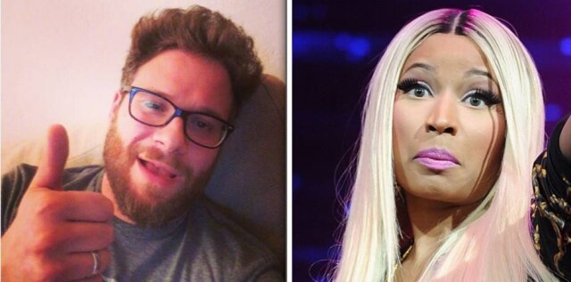 @sethrogen / Instagram | Brad Barket / AP "Estou bem demais!", tuitou Rogen.