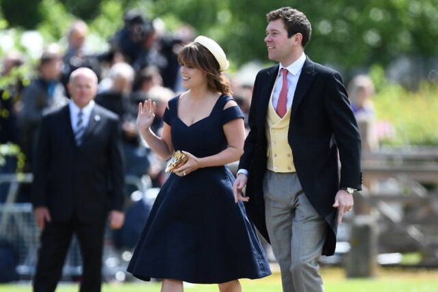 Justin Tallis/Reuters A família real britânica anunciou o noivado da princesa Eugenie, neta de Elizabeth II, com o empresário Jack Brooksbank