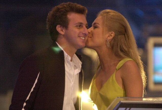 Globo / Divulgação Luciano Huck e Angélica.