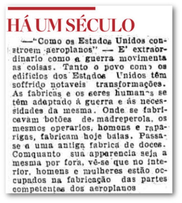 Acervo/ Estadão O Estado de S.Paulo - 11/5/1918