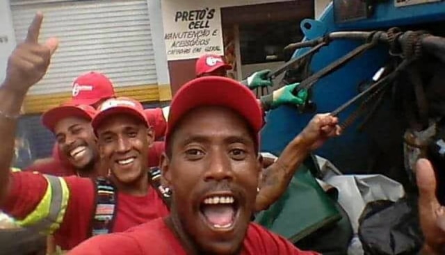 Wilson Oliveira perdeu o emprego depois de doze anos na mesma profissão: 'eu sinto saudades de trabalhar no caminhão do lixo'.
