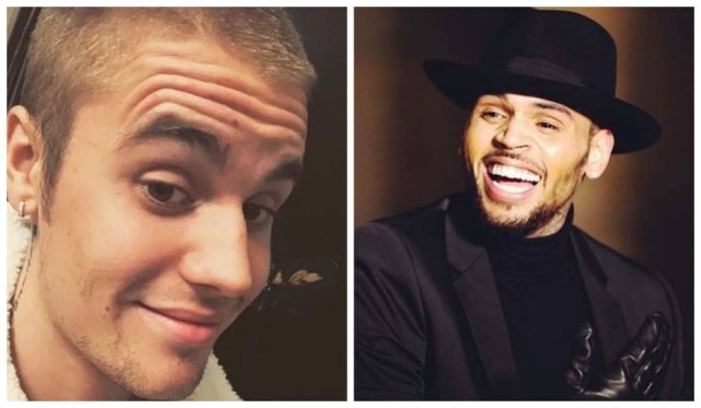 Instagram/@justinbieber/@chrisbrownofficial O cantor canadense Justin Bieber e rapper americano Chris Brown.