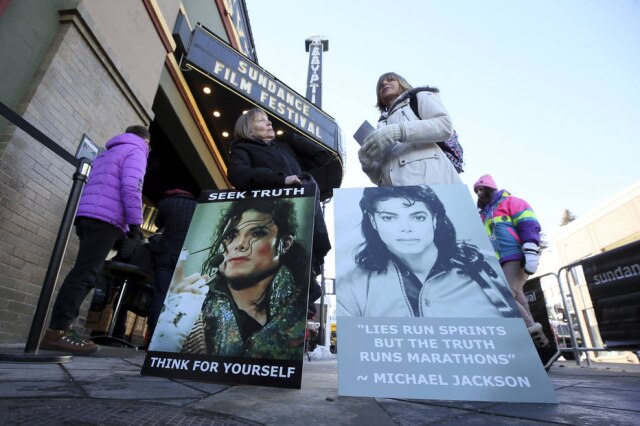Danny Moloshok/Invision/AP Documentário 'Leaving Neverland' foi exibido no Festival de Sundance.
