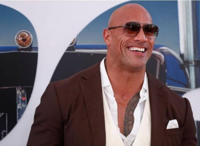REUTERS/Mario Anzuoni Dwayne Johnson participa de evento em Los Angeles, Califórnia.