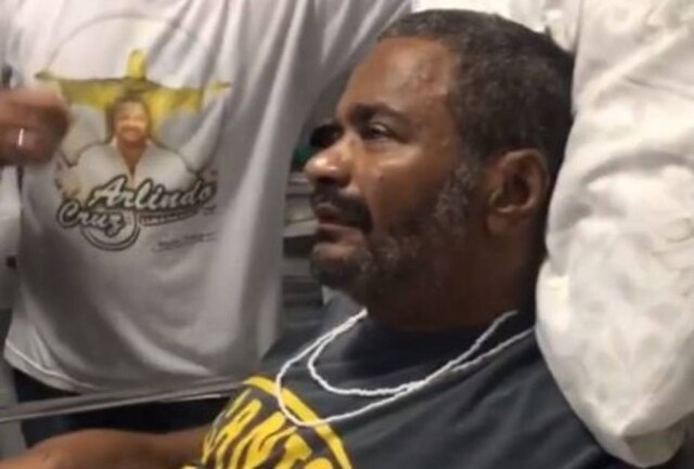Instagram/arlindocruzobem O músico Arlindo Cruz, que se recupera das sequelas de um AVC que sofreu em 2017.