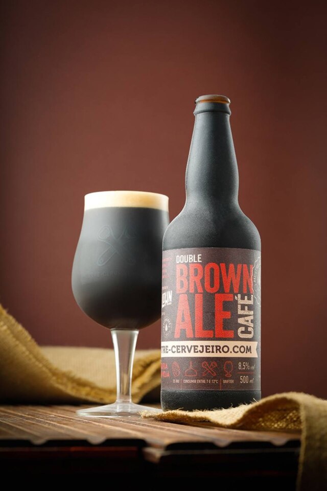 Lohn Mestre Cervejeiro Double Brown Ale Café.