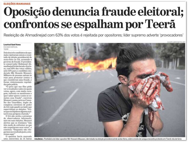 Acervo/Estadão O Estado de S.Paulo - 14/06/2009Clique aqui para ver página ampliada