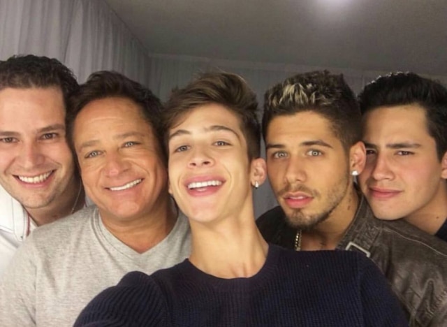 Instagram/@leonardo O cantor sertanejo Leonardo e filhos