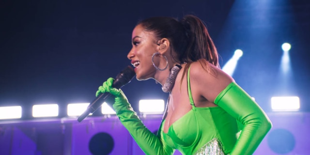 Netflix 'Só felicidade', disse Anitta sobre cantar no réveillon da Times Square.