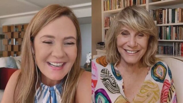 Globo Adriana Esteves e Renata Sorrah participaram do 'Conversa com Bial da última quarta, 13, e relembraram trajetória profissional.