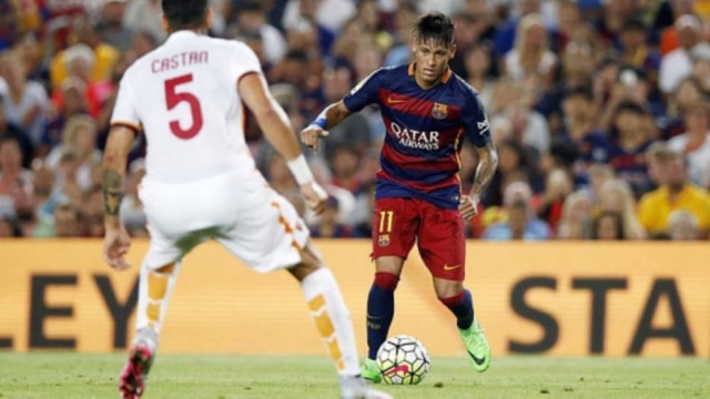 Divulgação O camisa 11 do Barcelona ficará duas semanas afastado dos gramados devido a suspeita de caxumba.