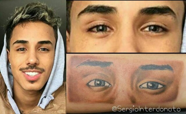 Cedida por Cíntia Pellegrine A inspiração e a tatuagem.