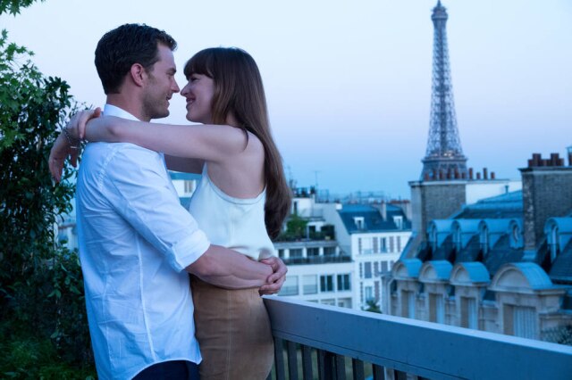 Doane Gregory Cena do filme 'Cinquenta Tons de Liberdade', com Dakota Johnson e Jamie Dornan