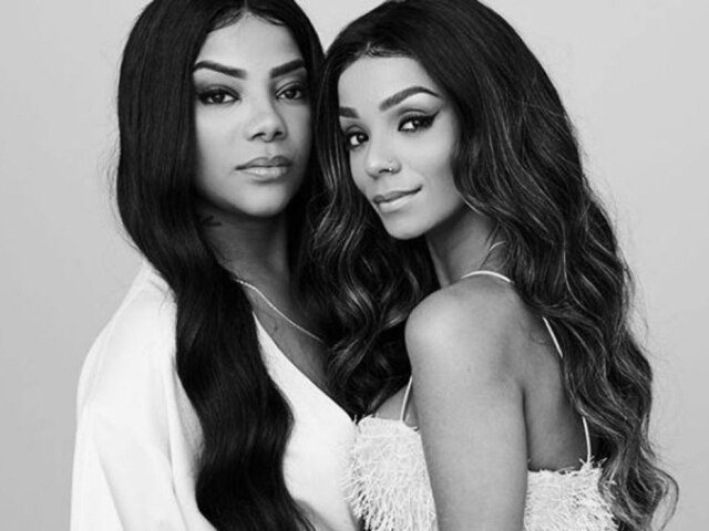 Instagram/@ludmilla A cantora Ludmilla e a bailarina Brunna Golçalves se casaram no Rio de Janeiro.