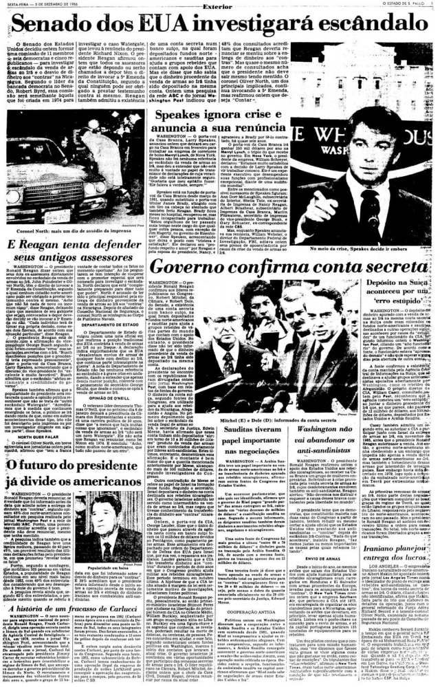 Acervo/Estadão O Estado de S.Paulo - 05/12/1986Clique aqui para ver página ampliada