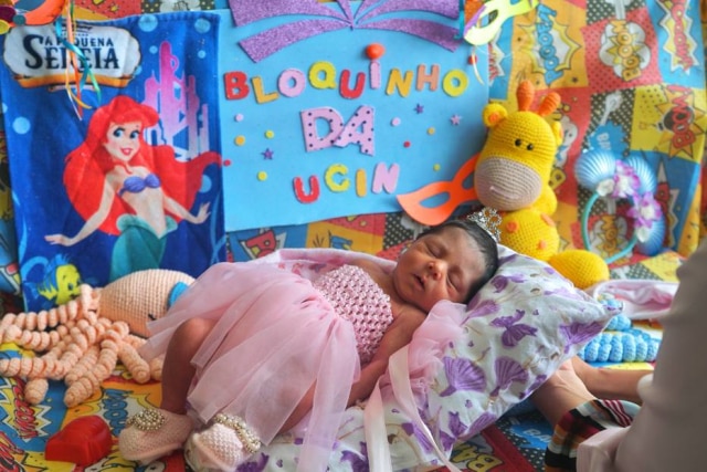Thaís Umbelino/Ascom Iges-DF Bebê internada no Hospital Regional de Santa Maria