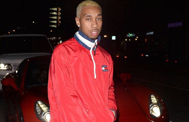 Bang Showbiz Tyga Arrives at Nice Guy Before a Club Appearance