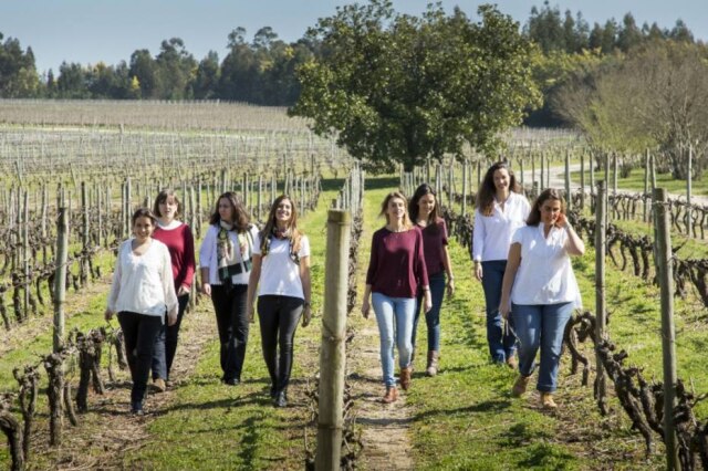 Divulgação Quem faz o DUva. Catarina Vieira, Maria Manuel Maia, Luisa Amorim, Rita Nabeiro, Rita Fino, Mafalda Guedes, Francisca Van Zeller e Rita Pinto