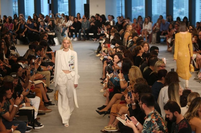 FOTO JF DIORIO /ESTADAO Desfile da Animale na última edição da SPFW, em outubro de 2016.
