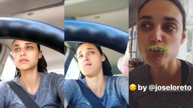Instagram/@debranascimento Débora Nascimento publicou série de vídeos falando sobre sua dieta