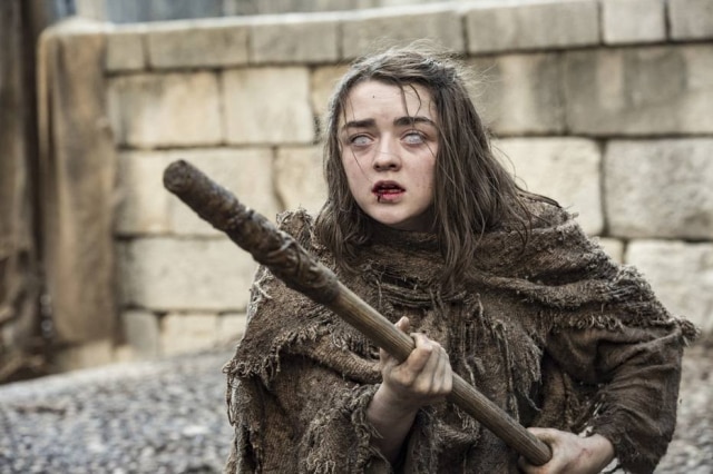 'Game of Thrones' (2016) / HBO Maisie Williams. A atriz vive Arya Stark na série 'Game of Thrones'.