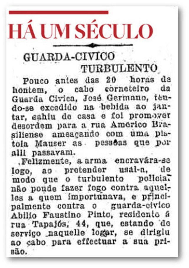 Acervo/Estadão O Estado de S.Paulo - 10/6/1918