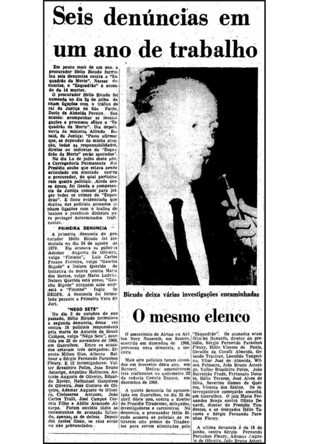 Acervo/Estadão O Estado de S.Paulo - 03/8/1971
