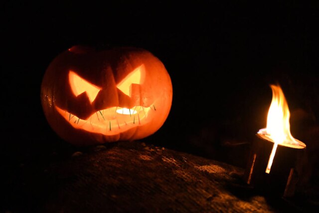 Clodagh Kilcoyne/Reuters No Halloween, a abóbora vai até na cerveja.