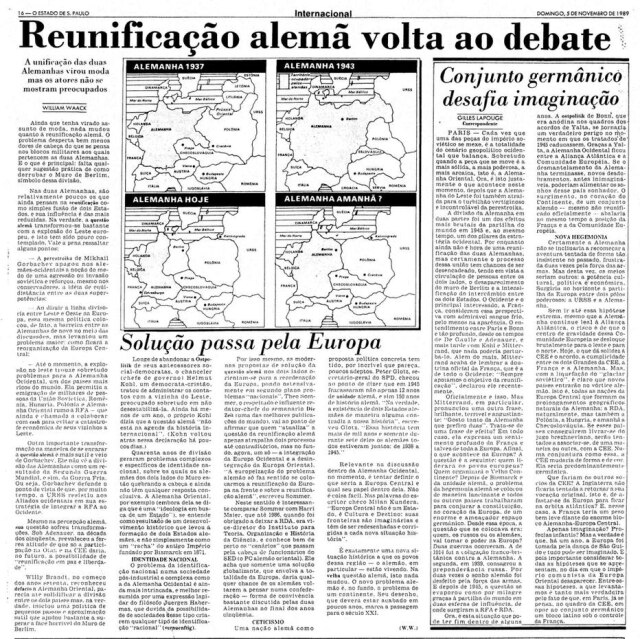 Acervo/Estadão O Estado de S.Paulo - 05/11/1989