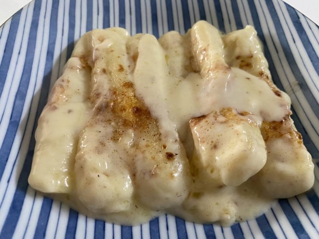 Patrícia Ferraz/Estadão Gnocchi recheado com brie do Ristô Street Food.