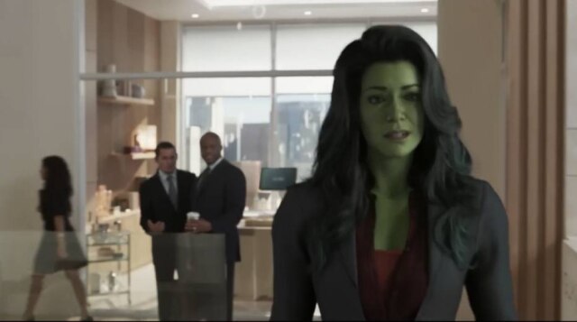 Marvel Trecho do trailer da série 'Mulher-Hulk', divulgado pela Marvel.