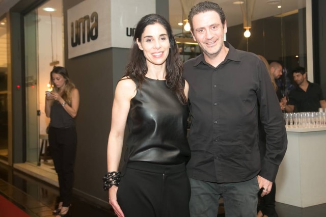 Reprodução Raquel Davidowicz e Roberto Davidowicz, CEO da marca UMA na qual Raquel é estilista